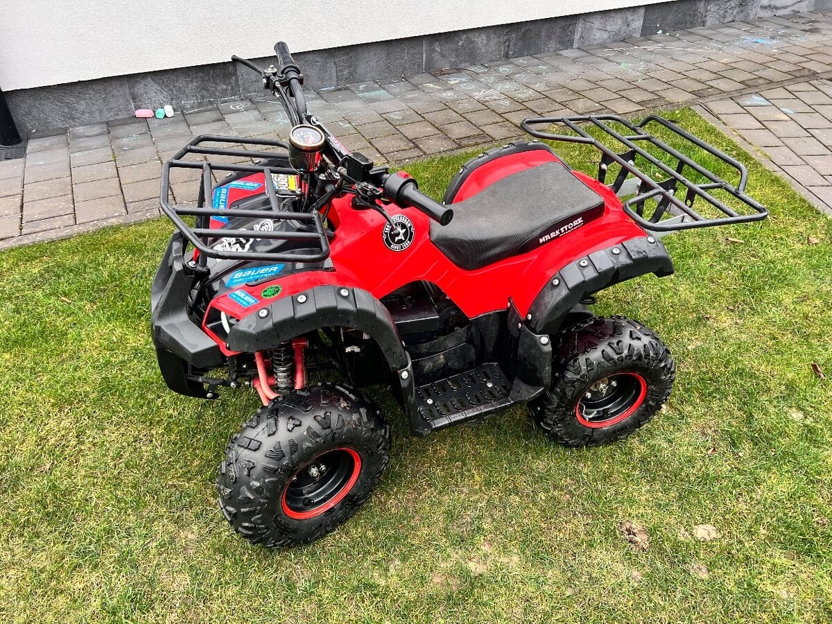 2x elektro čtyřkolka