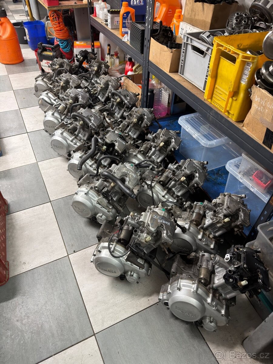 Yamaha YZF-R125 2008-2018 Motor po Generální opravě