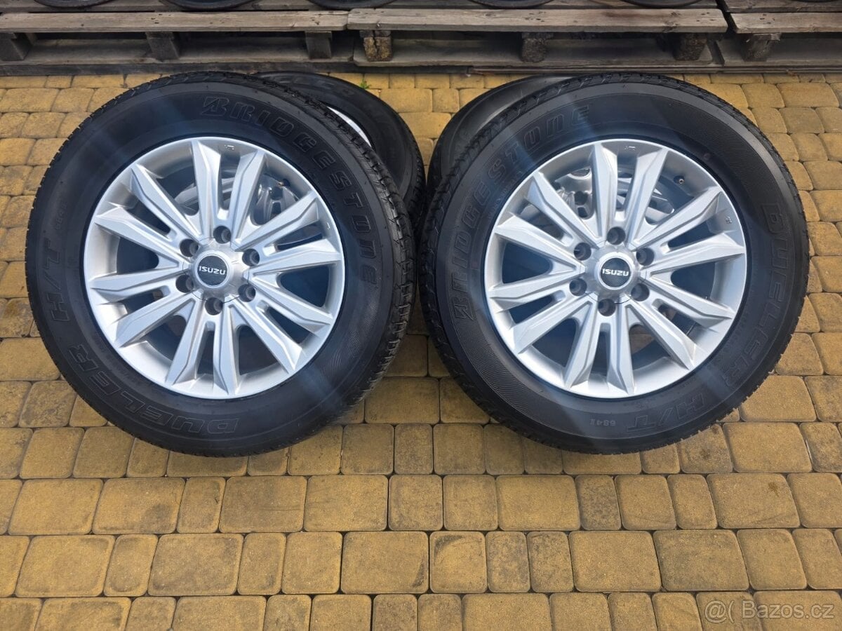 Alu kola celoroč. sada 6x139.7 18" Isuzu D-Max