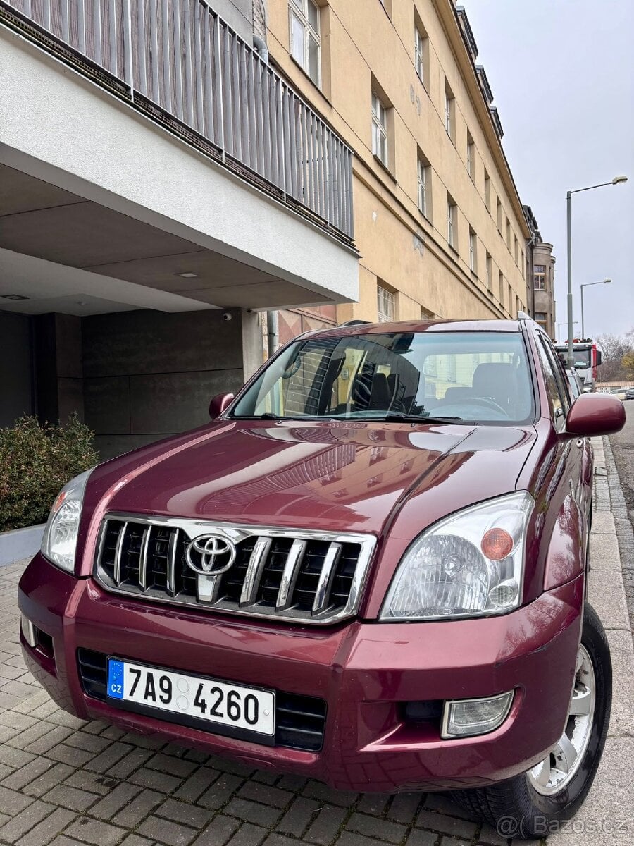 Toyota Land Cruiser Prado 3,0d, 127 kw, 8 MÍST