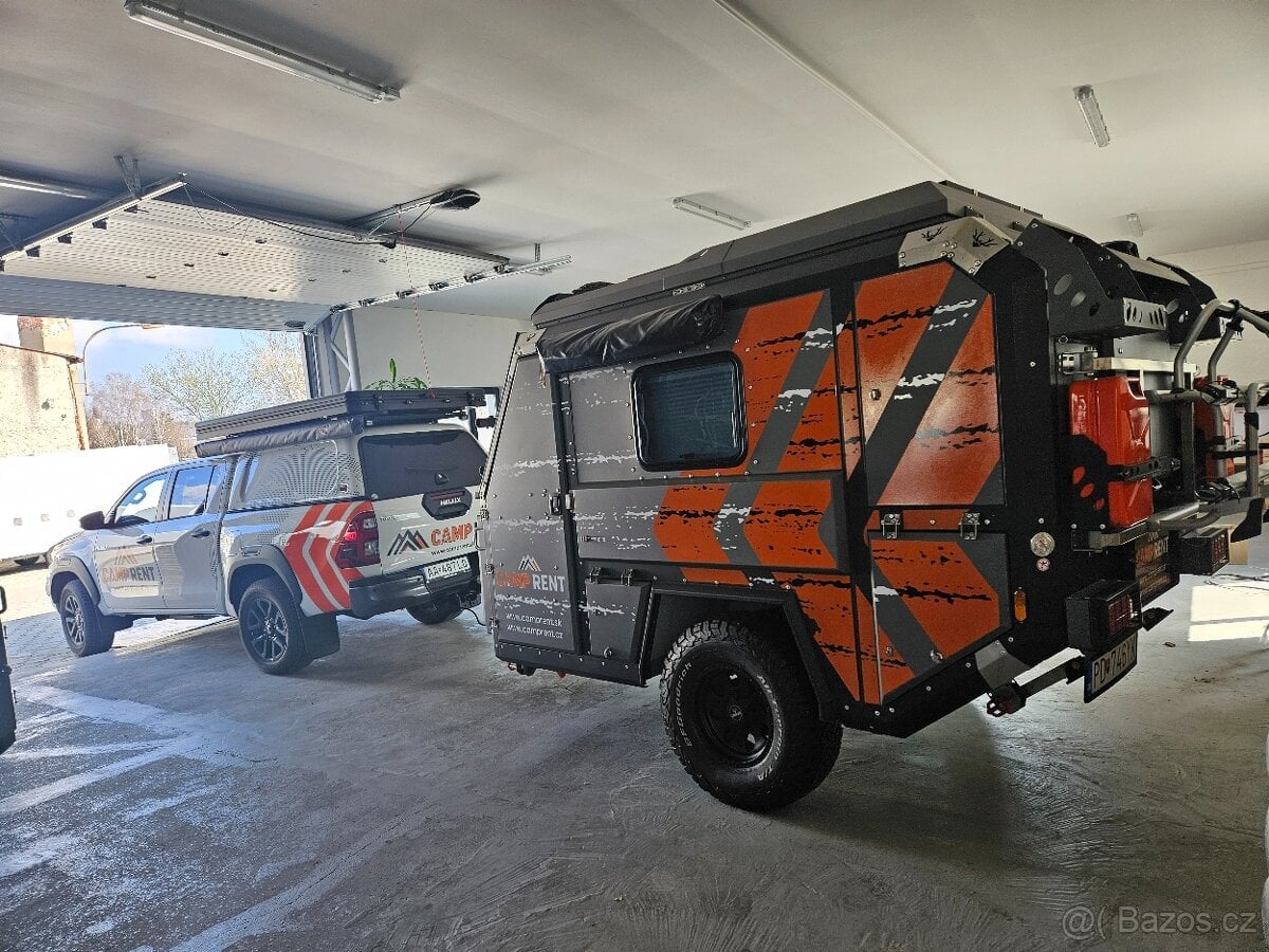 Prodám offroad přívěs Crawler TRC 458 - Možnost prodeje i na