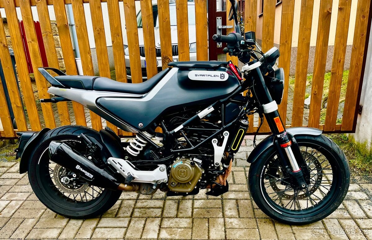 Husqvarna Svartpilen 125,11 kW , model 2024, na A1 od 16 let