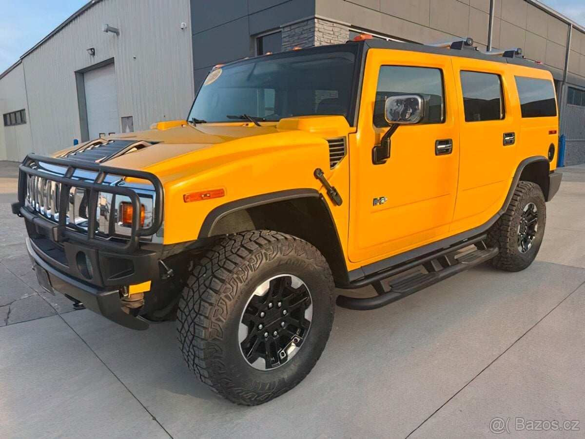 HUMMER H2 6.0 V8 – krásný stav, 84 tkm