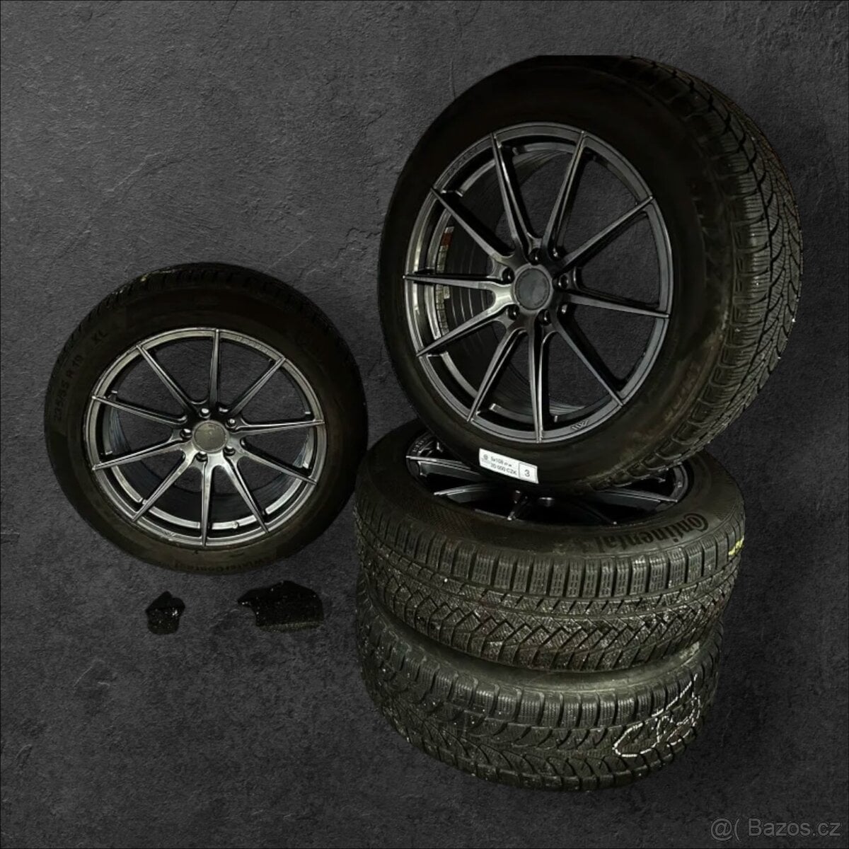 Alu kola Ispiri 5x108 + zimní 235/55r19