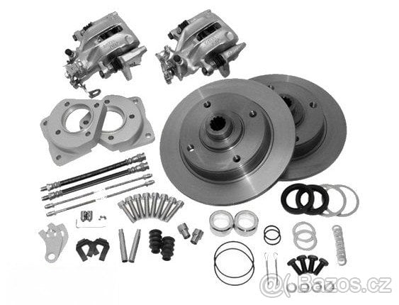 Zadní kotoučové brzdy VW Brouk