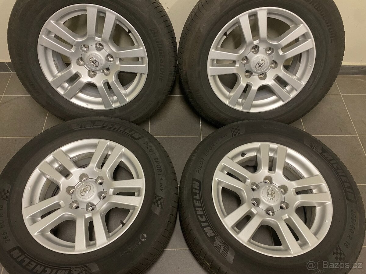 ORIGINAL ALU KOLA TOYOTA LAND CRUISER 265/60/18