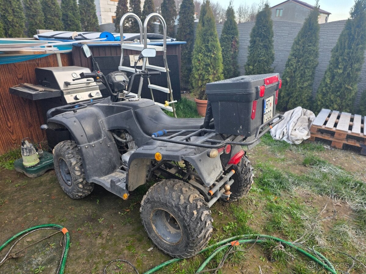 Čtyřkolka 250, STK komplet po servisu