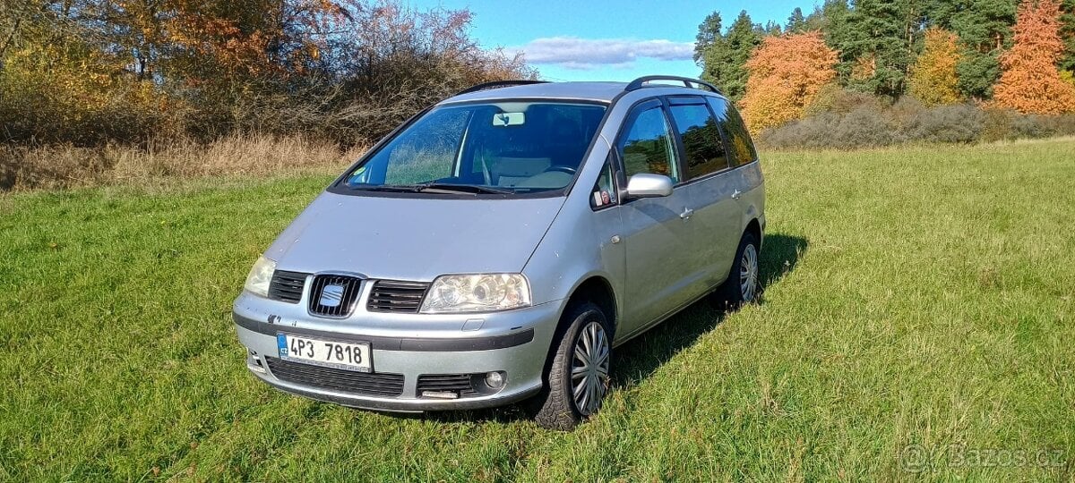Seat Alhambra 1,9 Tdi 96 KW sport edition, 7 míst., r.2005