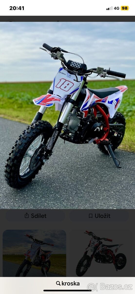 Koupím krosku,enduro,cross