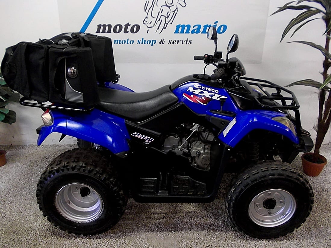 Kymco MXU 250 S Kufr, Kardan-Redukce Servisováno