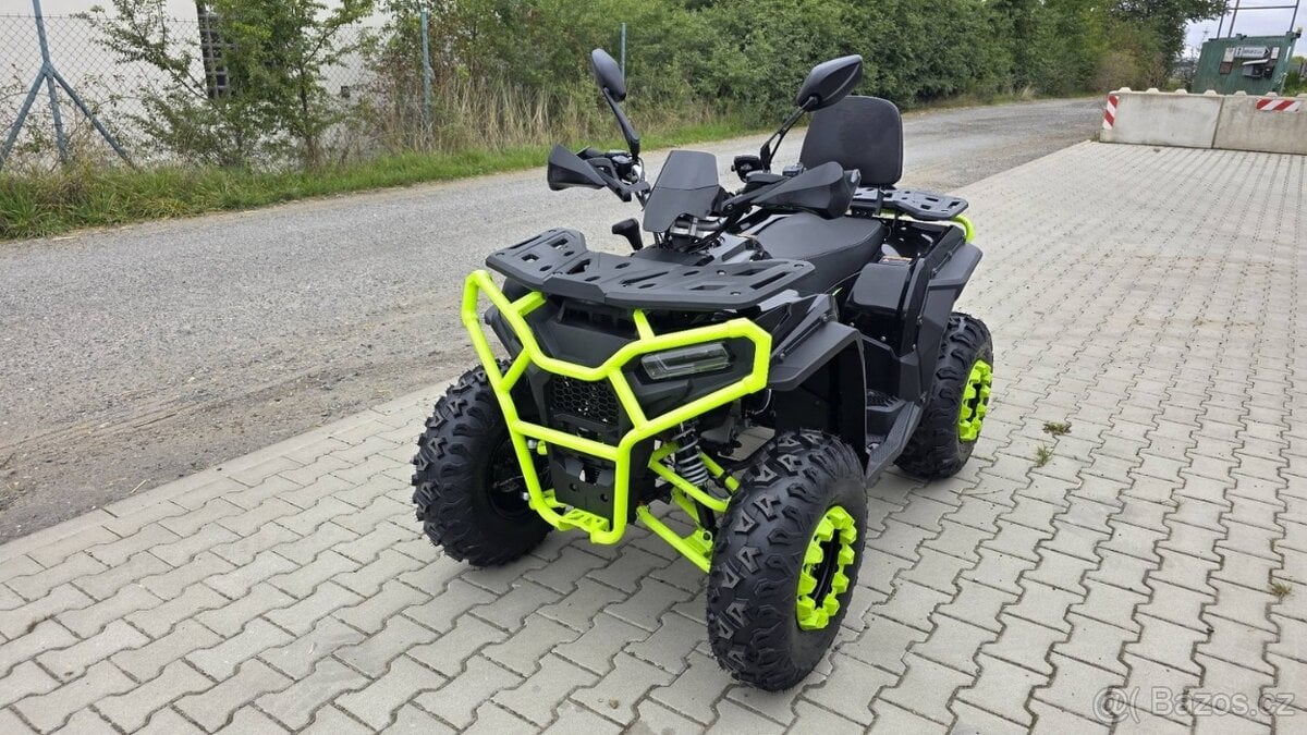 Čtyřkolka AFX200L, variátor 10 kola, černá