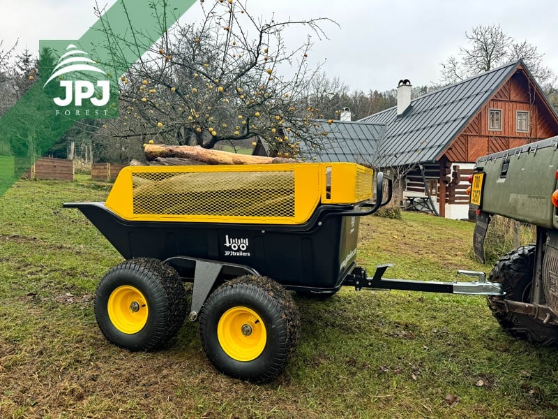 Dvounápravový přívěs za čtyřkolku