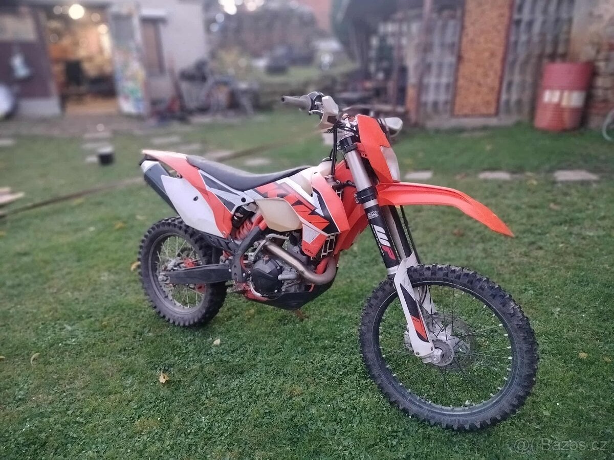 Enduro KTM exc450 stříkačka