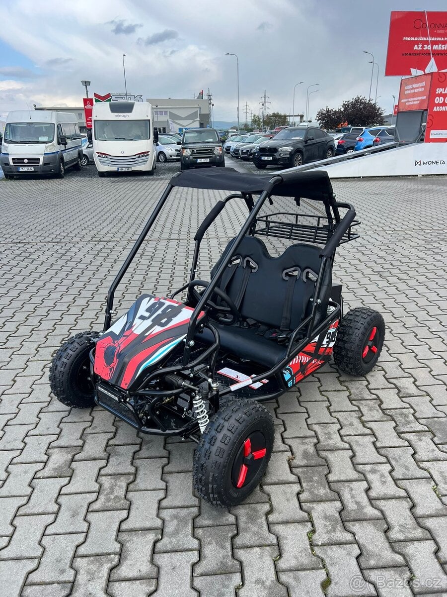 Elektrická Buggy až 2500w 60V 2 místa červena
