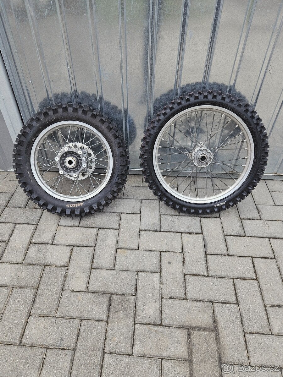Motokrosová kola 19,16 na KTM 85 sx 2024