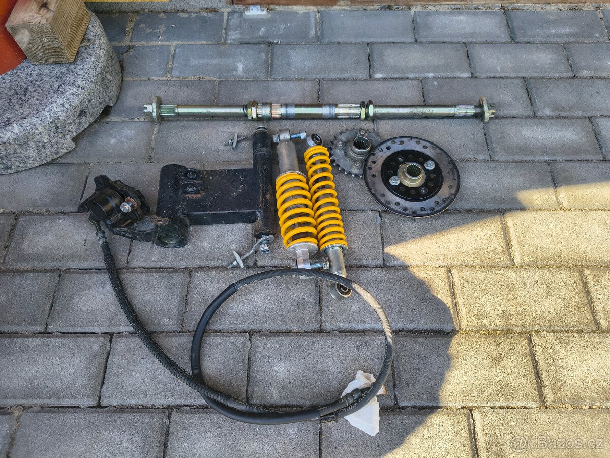 různé díly na dětskou čtyřkolku