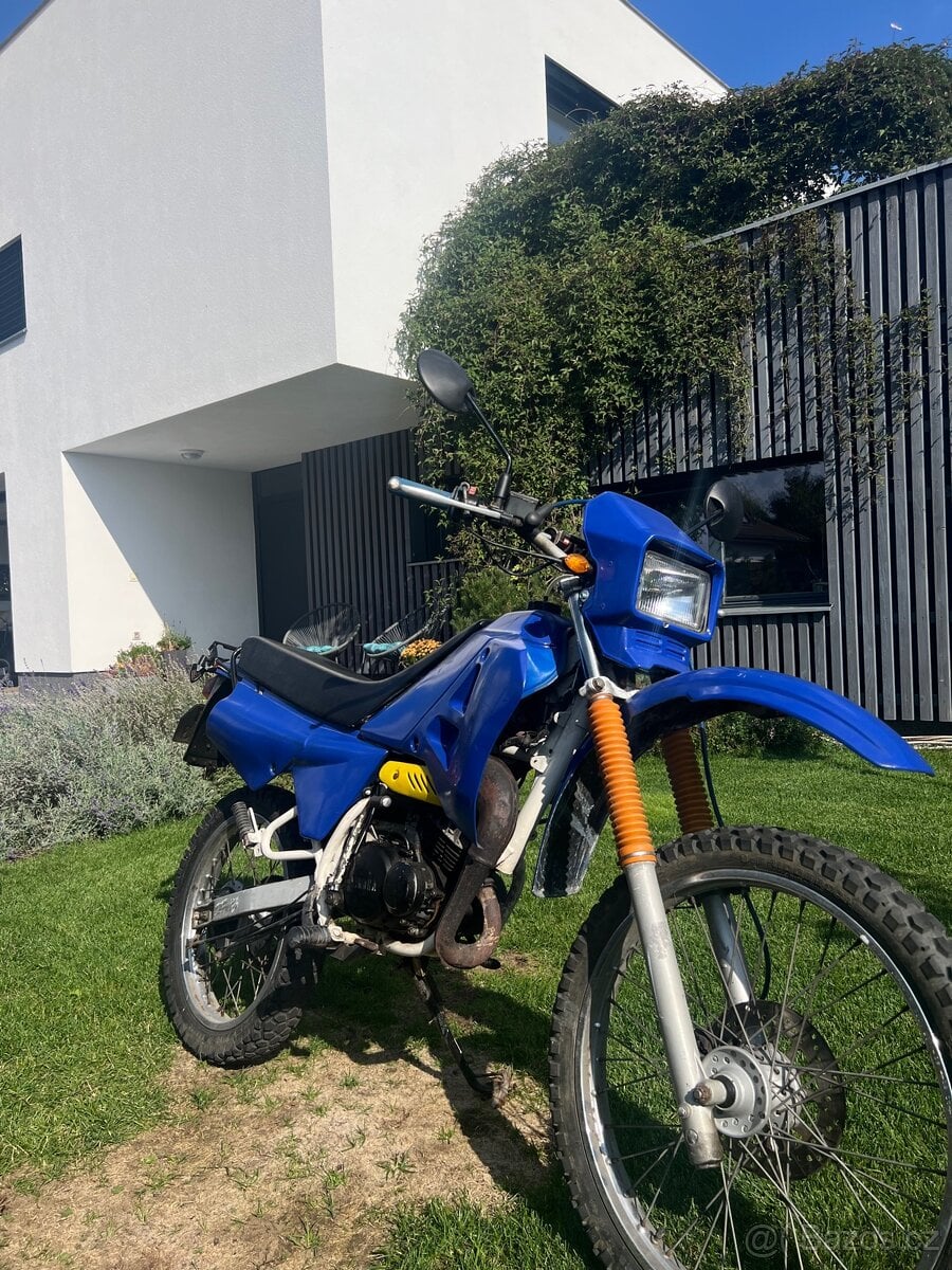 Yamaha DT50 – SPZ, doklady, na renovaci / díly