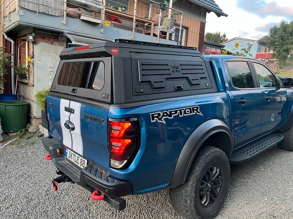 Hardtop Hilux Navara F150 Tundra Hliníkové víko nákladového