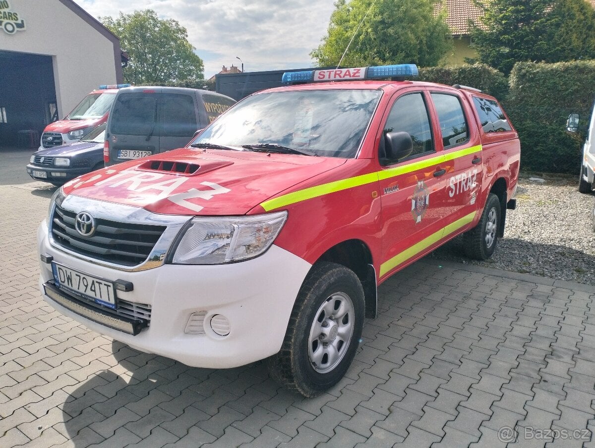 Hasic hasičský auto Toyota Hilux 4x4 2.5