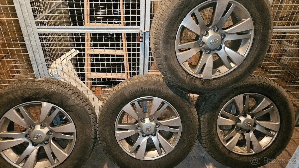 Sada zimnich kol R18 na LC150 a Hilux