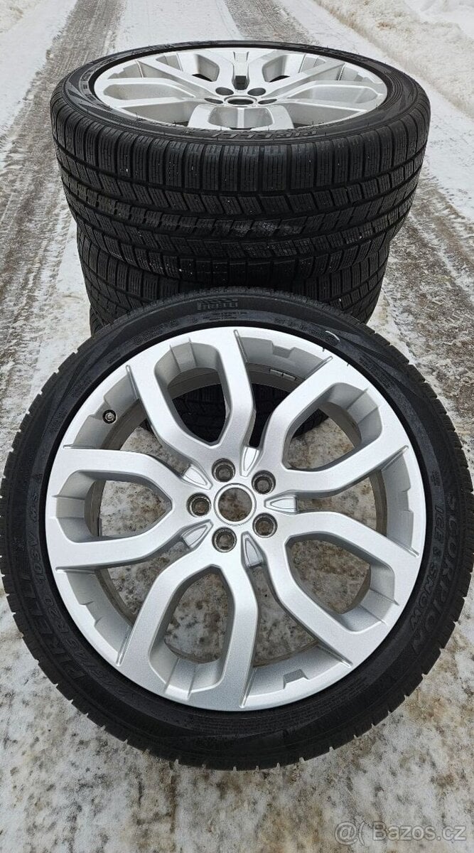 Originální ALU kola Land Rover 20" 5x108 – Pirelli