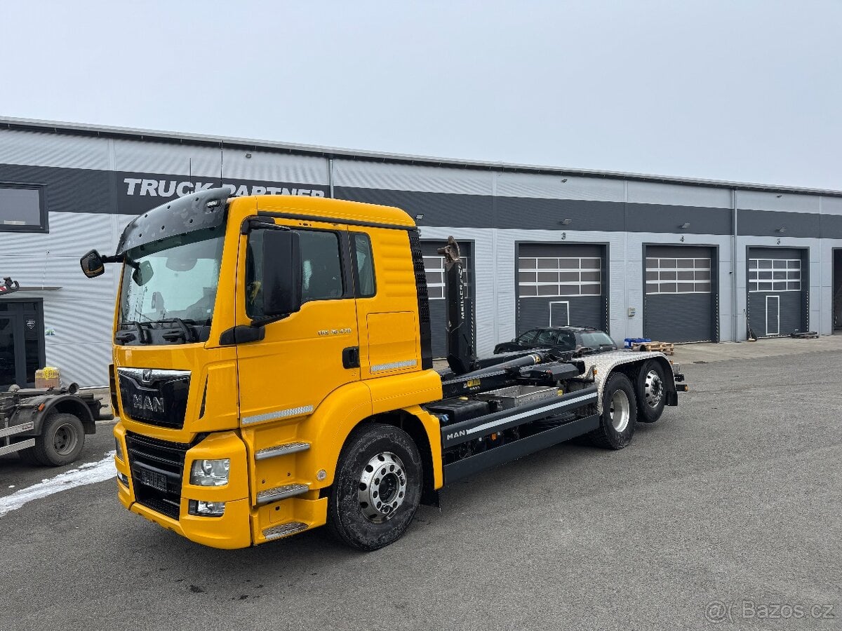 MAN TGS 26.470, KONTEJNER MEILLER, 12/2020, SUPER STAV