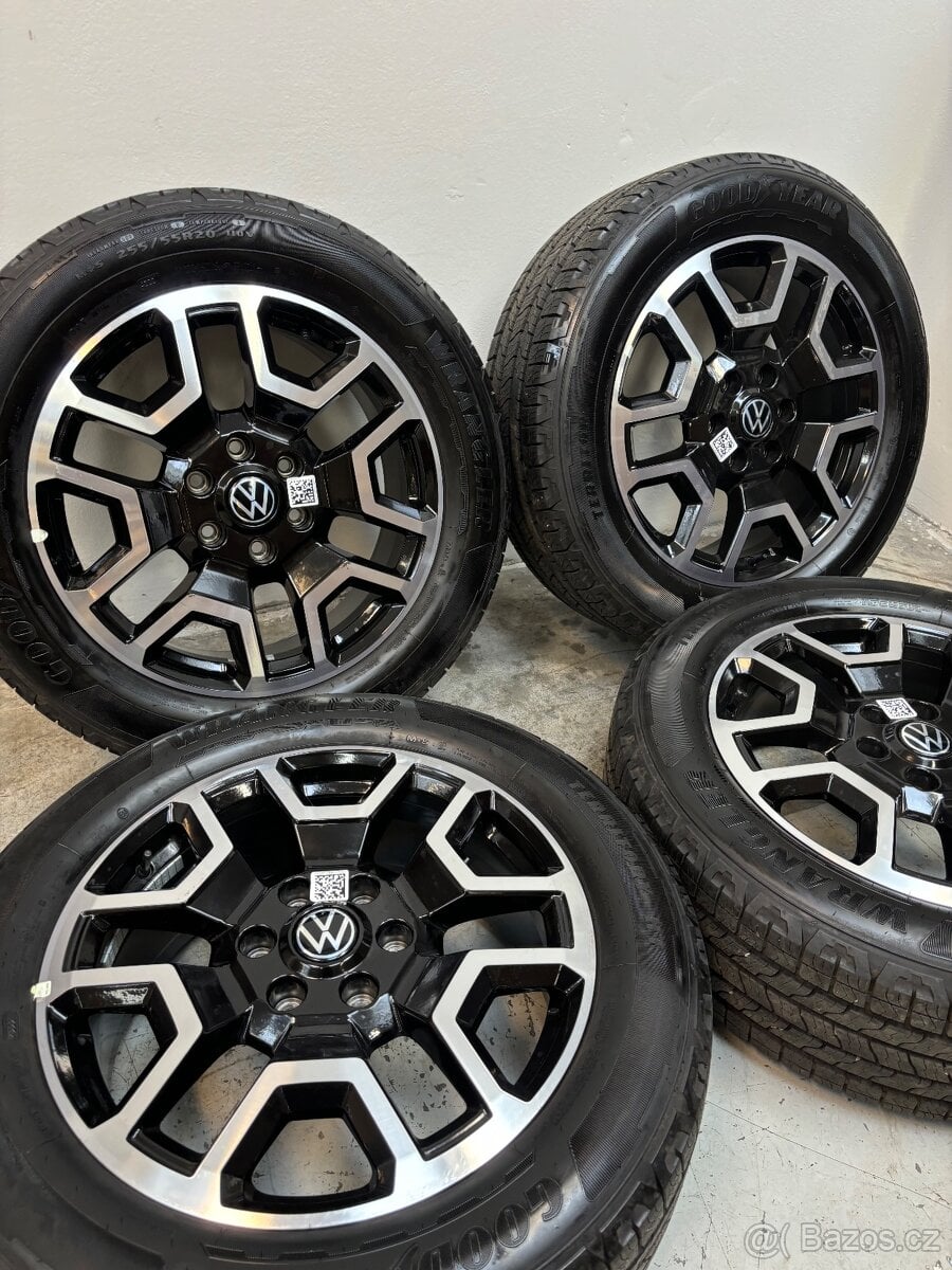 Alu kola Vw Amarok Good Year 255/55/20 Nová Sada