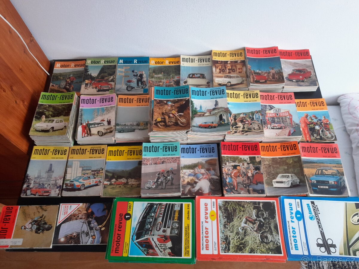 Československá motor revue Tatra Liaz Škoda Praga