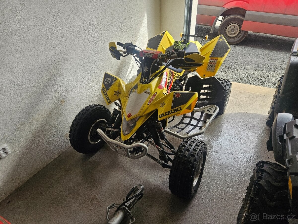 Suzuki LTR 450 S SPZ r.v.2007,motor cca 5 mth po G.O.tlumice