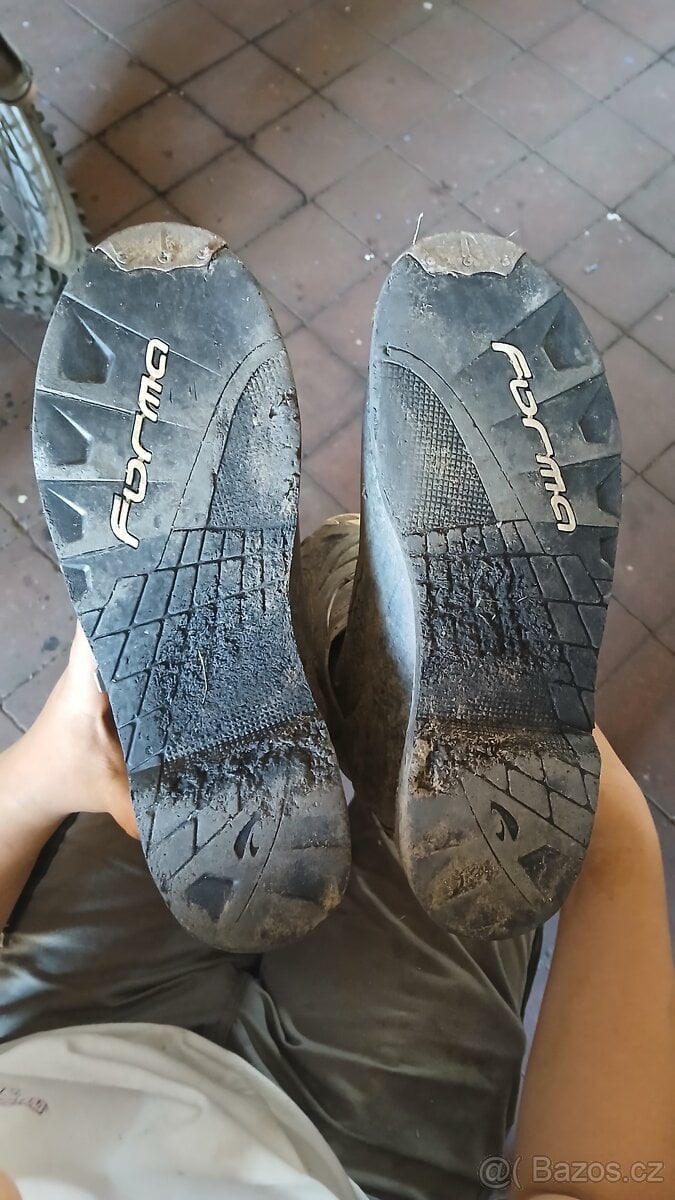 Motokrosové boty velikost 49