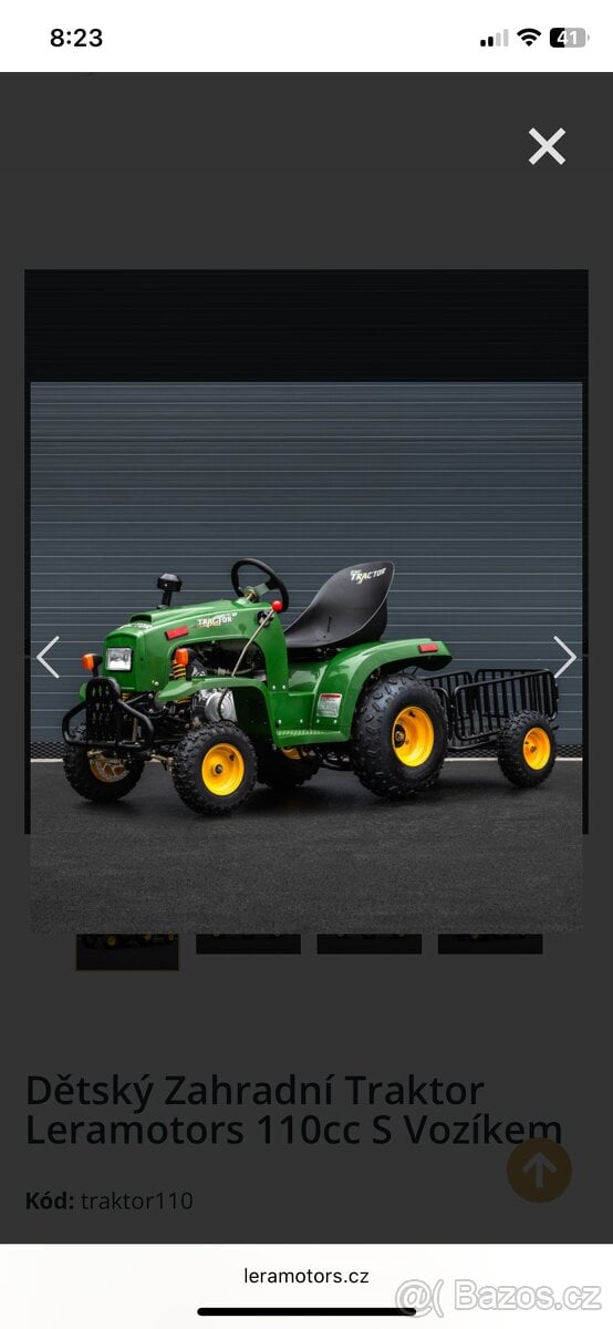 Traktůrek Leramotors