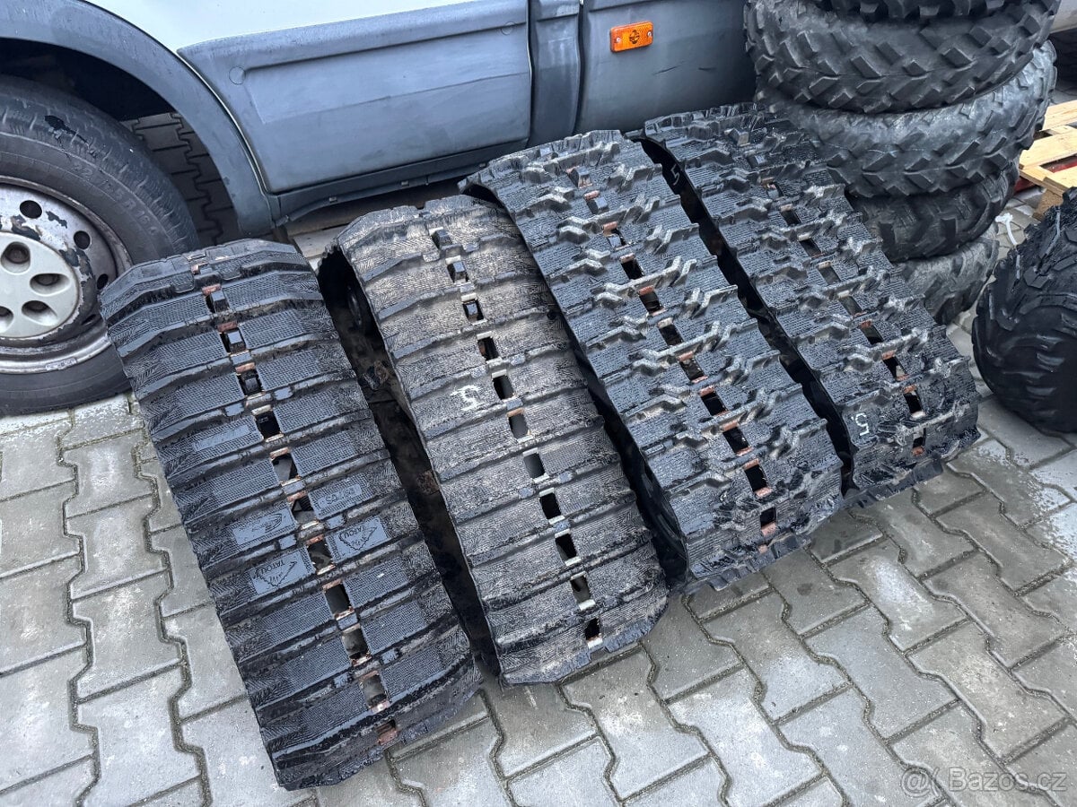 Sněžné pásy na čtyřkolku