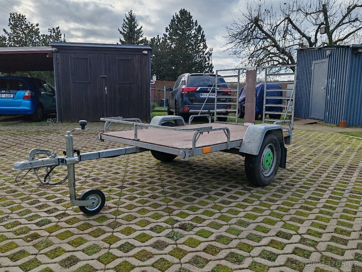 Vozík Vlek Přívěs na ATV čtyřkolku moto