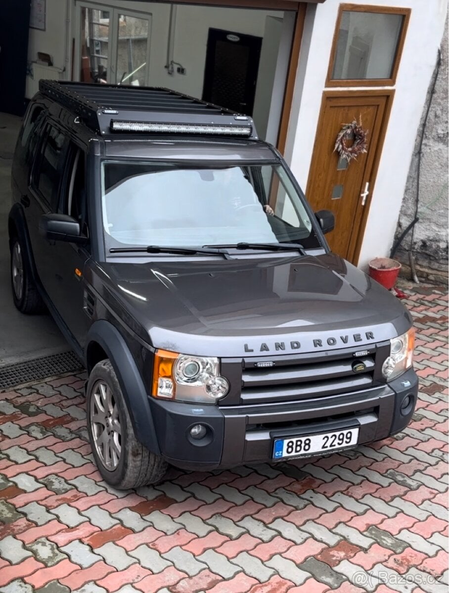 Land rover discovery 3,4 roofrack zahrádka atest 8sd