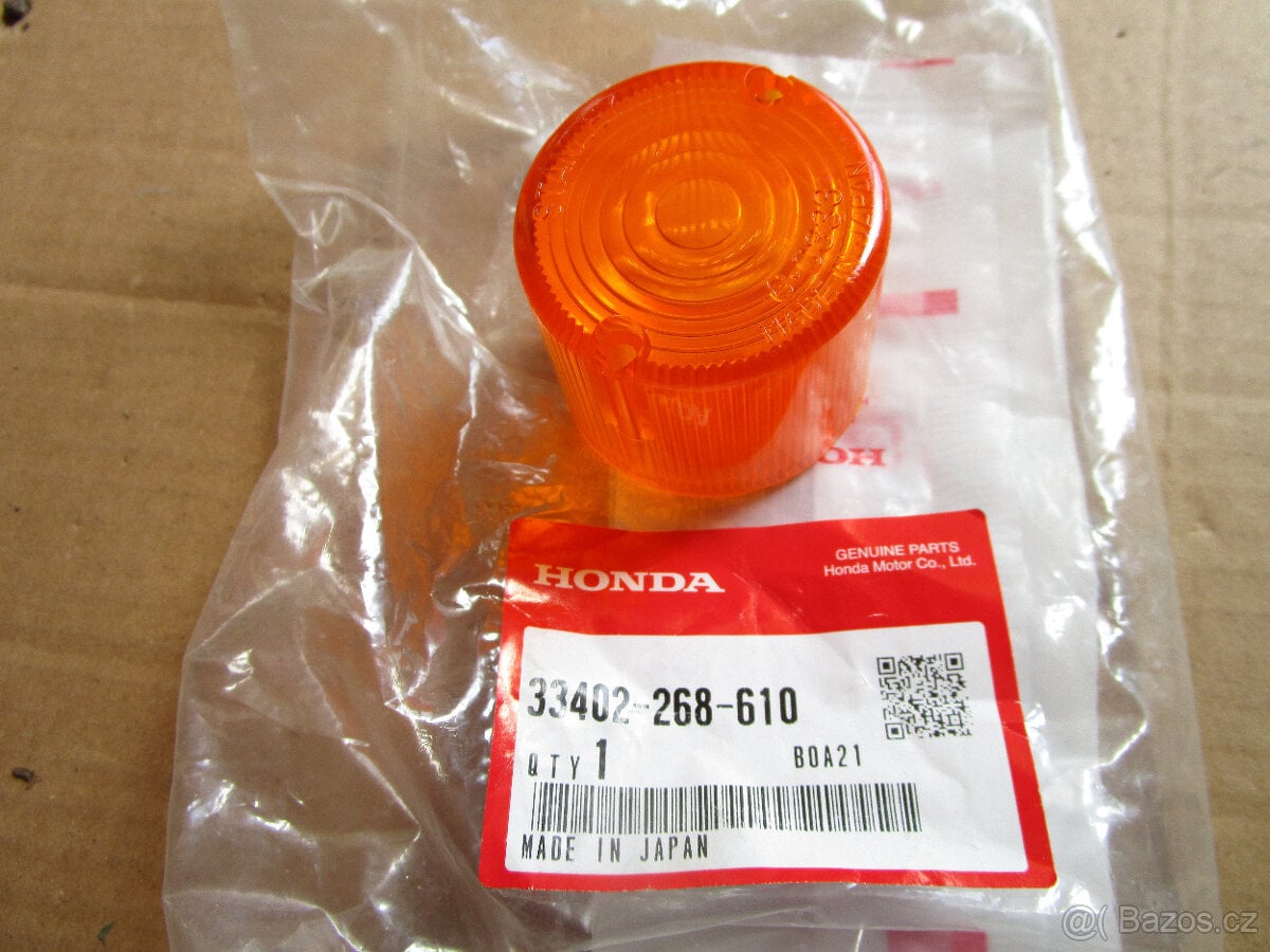 Honda cb sklo blinkru.