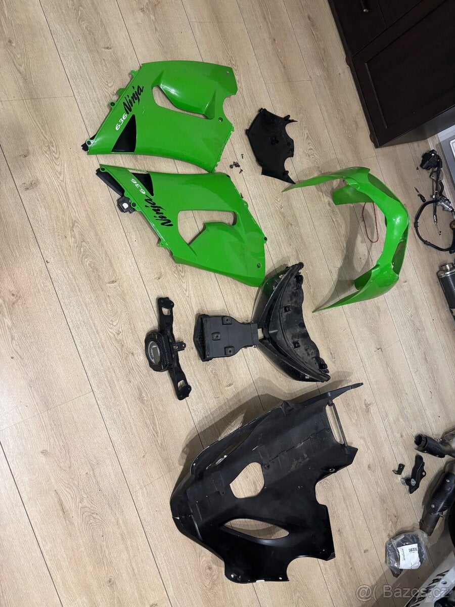 Kapoty na Kawasaki Zx6R Ninja 05-06
