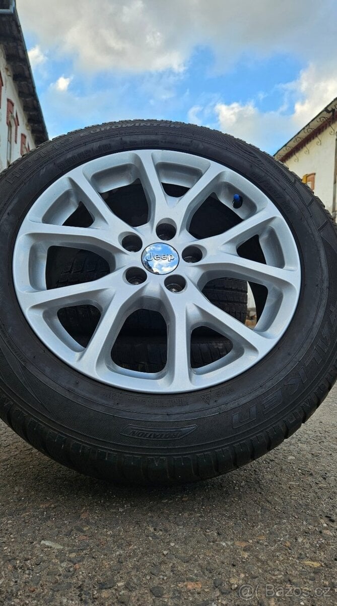 Originální ALU kola Jeep Cherokee, Compass R17 5x1