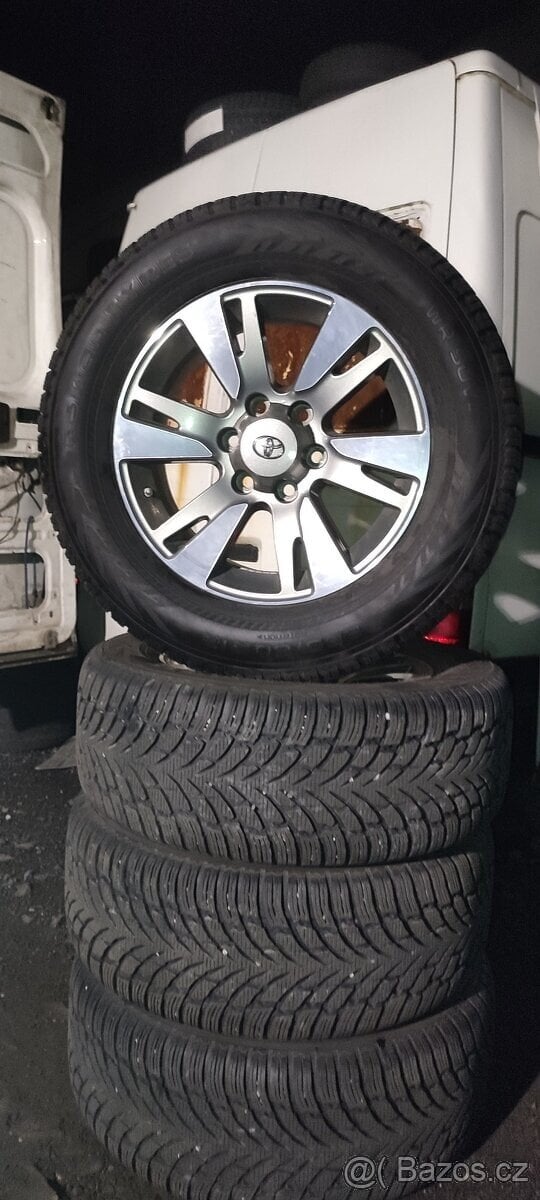 18" ORIGINAL Toyota Land Cruiser 265/60 R18 6x139,7 TPMS