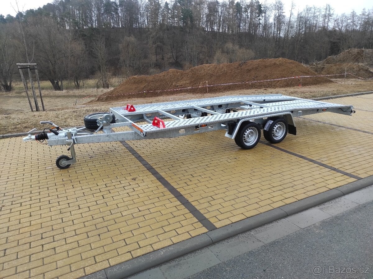 Autopřepravník snížený 500x210cm, 3500/550kg,130km