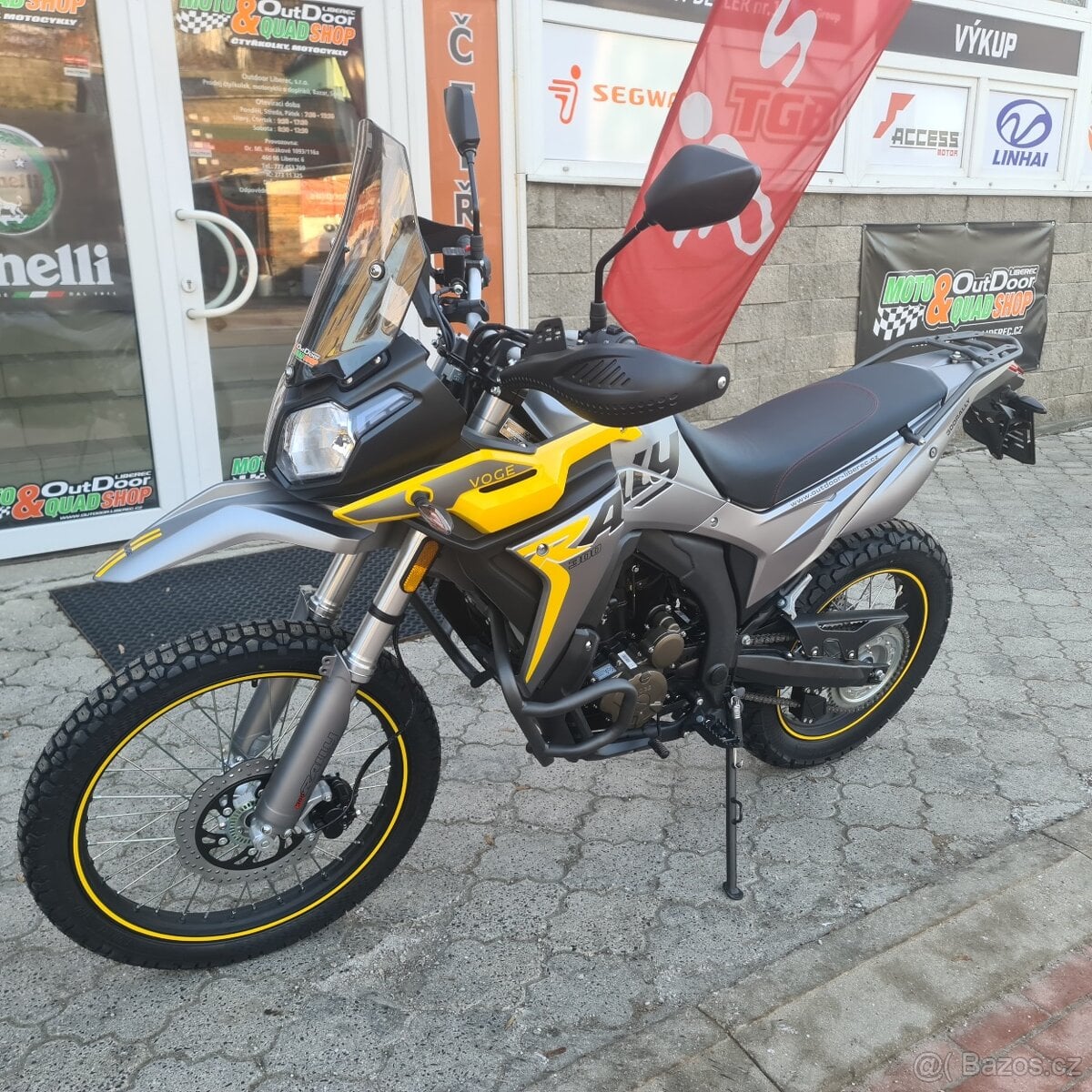 Voge 300 Rally, záruka 4 roky, vypínatelné ABS