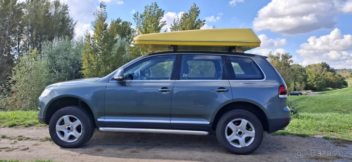 VW Touareg 2.5 TDI R5 – Offroad ready, manuál, po STK