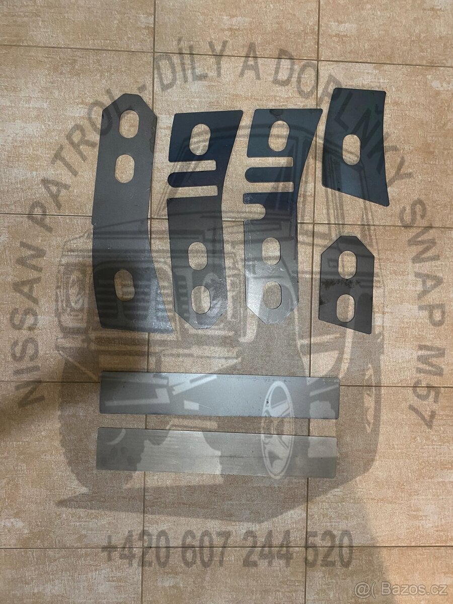 NISSAN NAVARA D40 - SADA NA ZESÍLENÍ A OPRAVU RÁMU