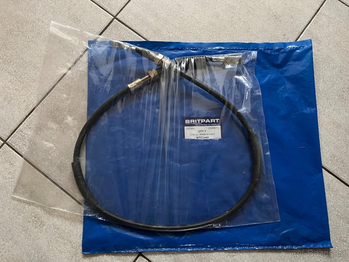 Lanovod ruční brzdy Land Rover Defender