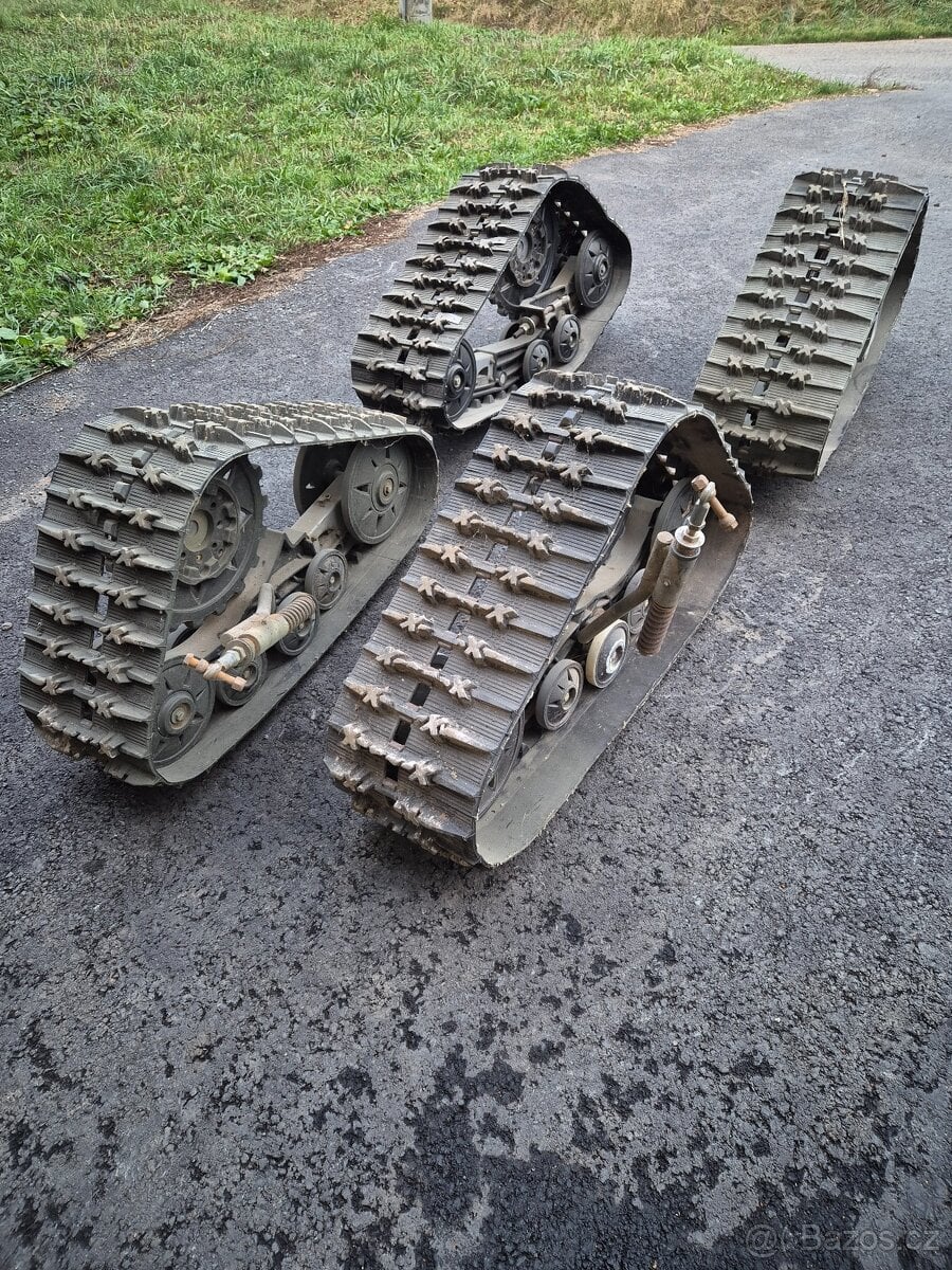 Sněžné pásy na čtyřkolku