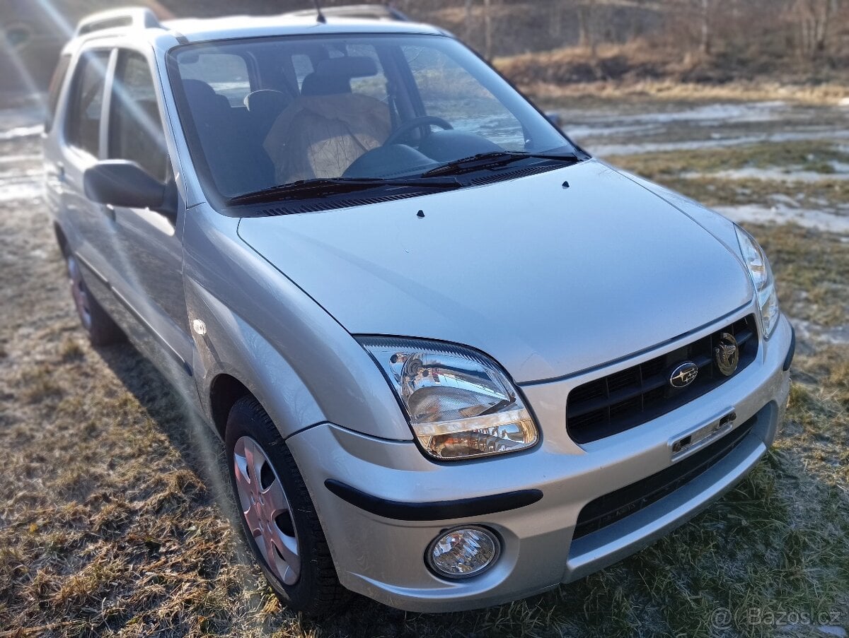 Subaru Justy-rezervace