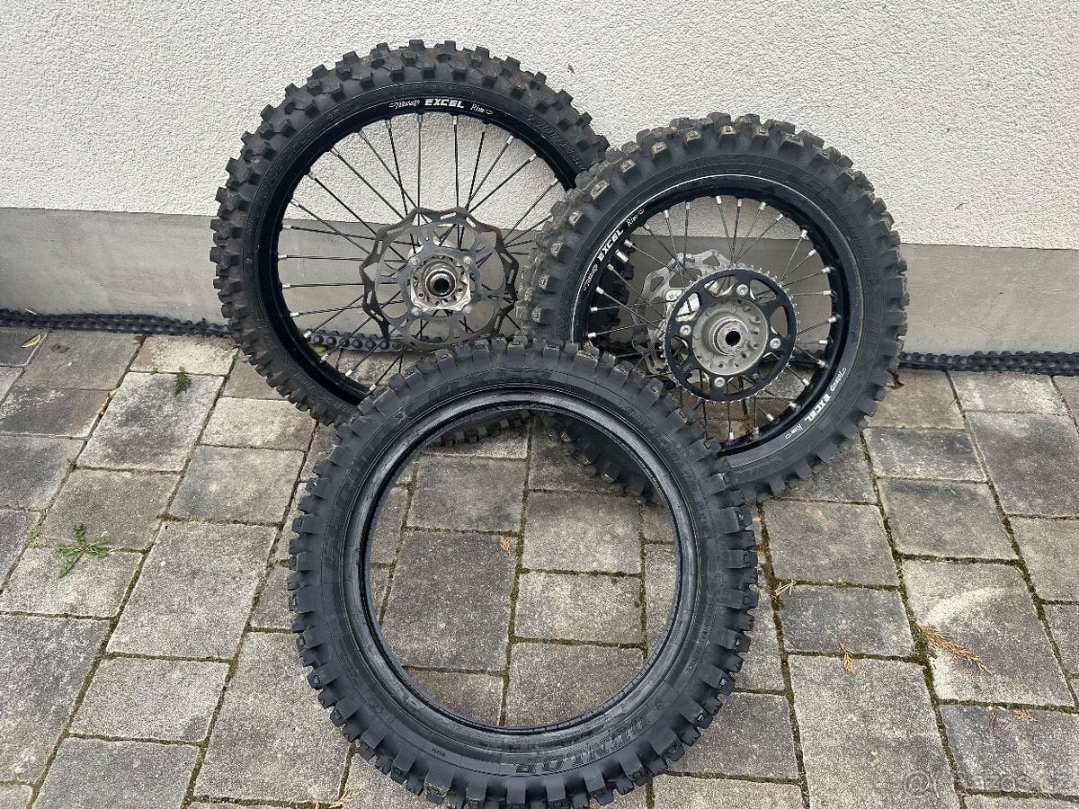 MX kola Excel 14’ 17’ KTM/HQ/GAS 85ccm 2025