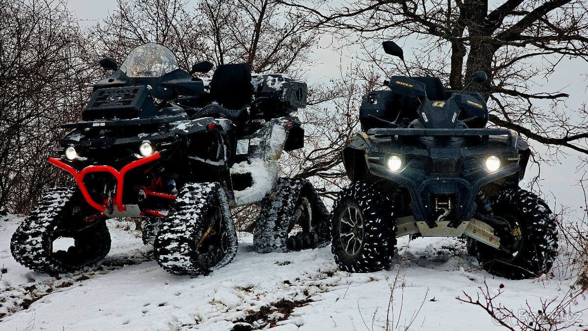 Sněhové pásy na čtyřkolku / UTV