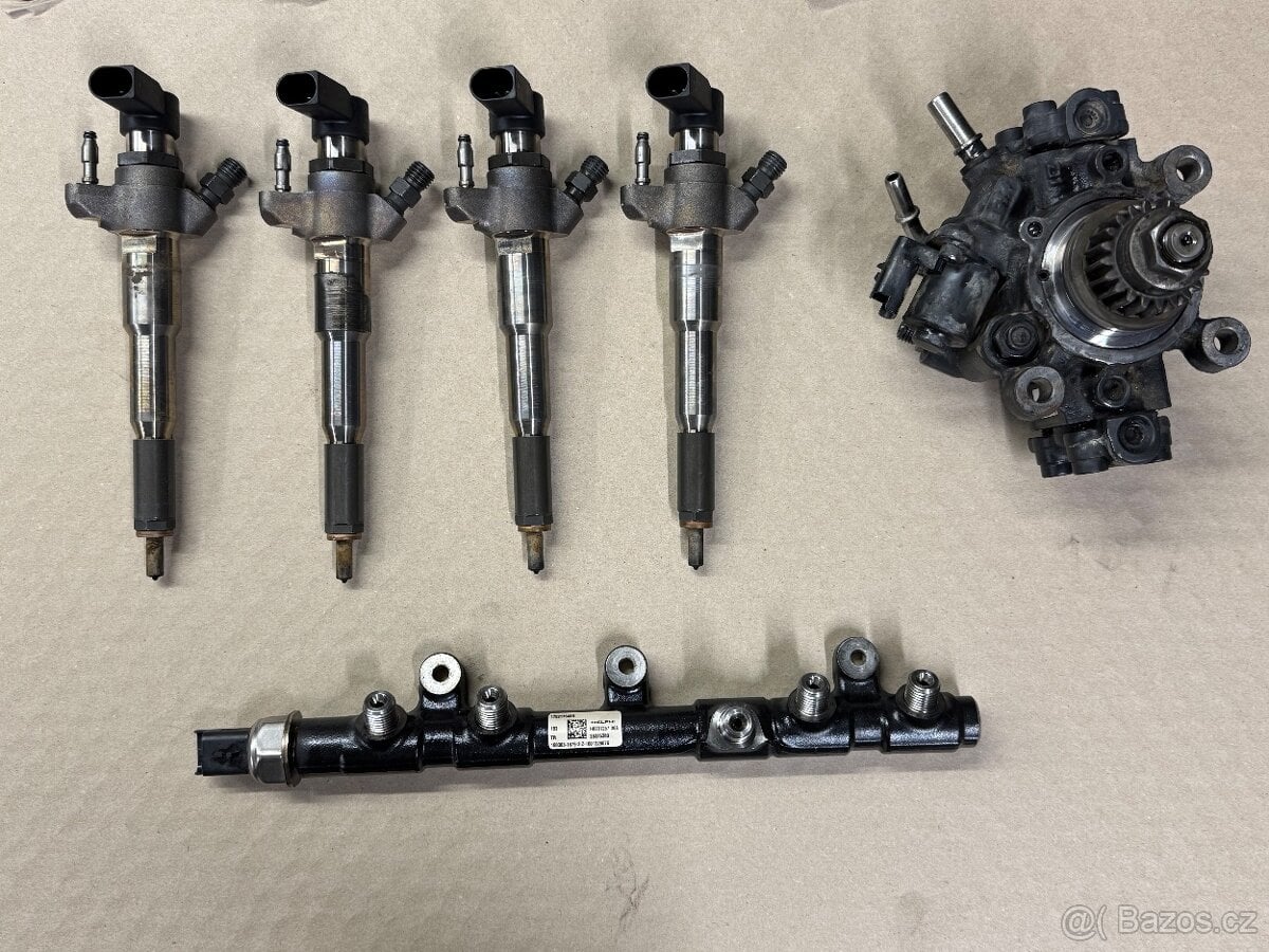 Vstřiky, čerpadlo, lišta Nissan Navara D23 / díly