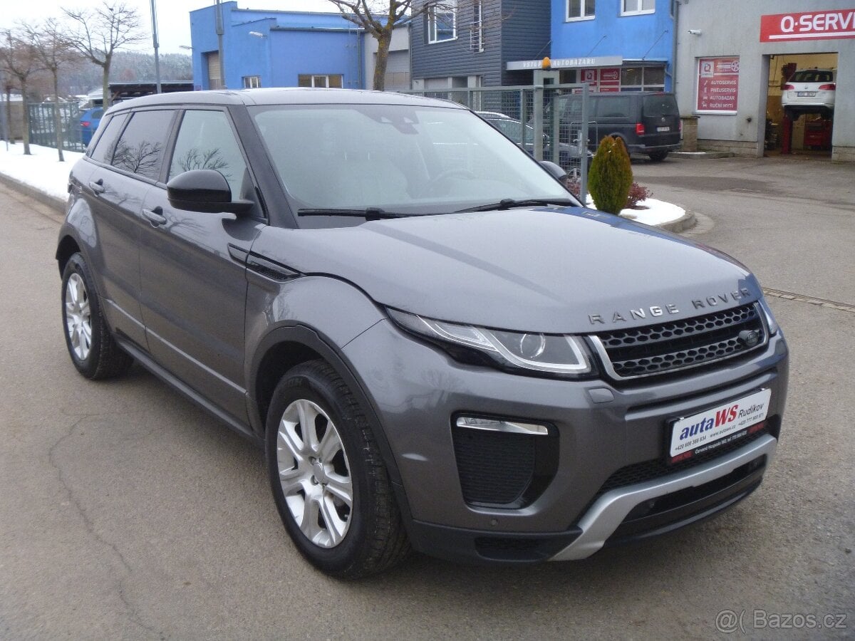 LAND ROVER RANGE ROVER EVOQUE 2.0 TD4 110kW 1.MAJITEL KŮŽE
