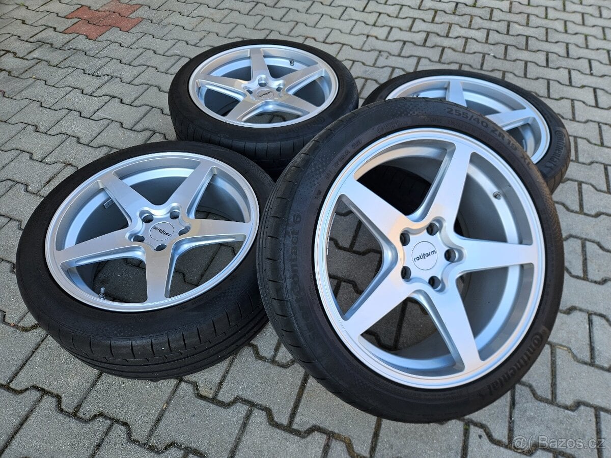 ALU Rotiform WGR 5x120 Letní Continental 255/40/19